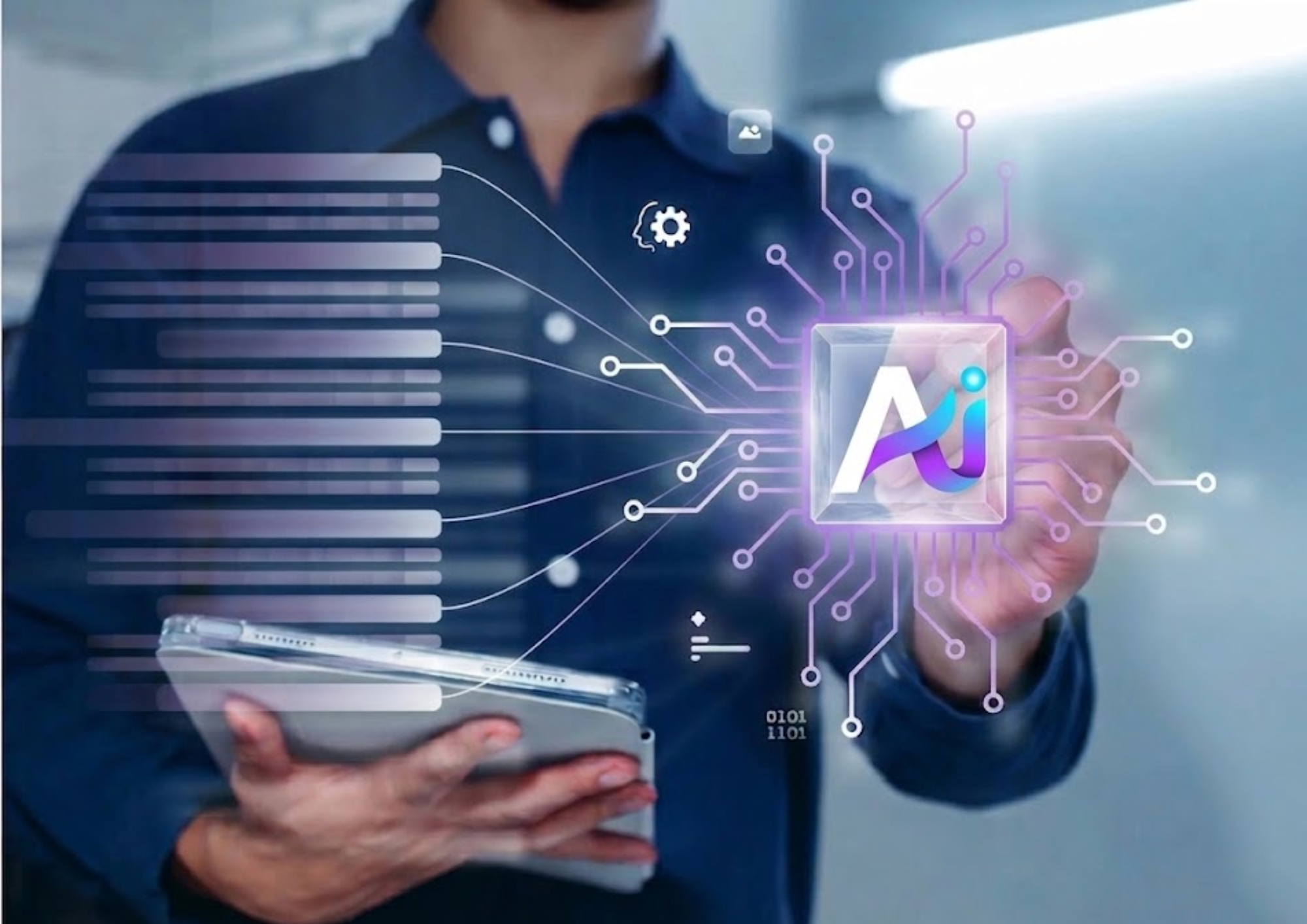 Team Automaition che collabora su soluzioni AI
